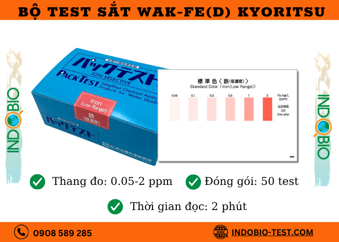 Packtest Sắt WAK-FE